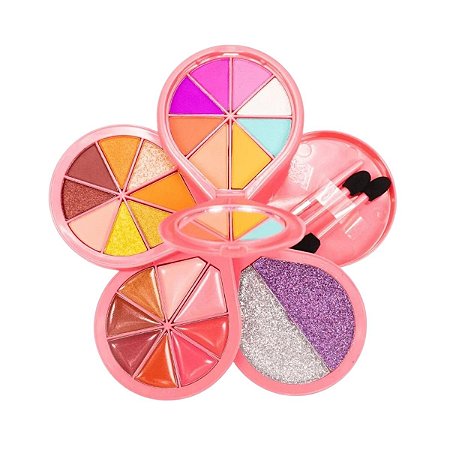 Kit de Maquiagem Onça Pintada Tropical Teen Jasmyne C