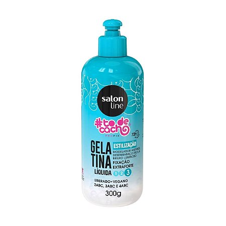 Gelatina Líquido Estilização #todecacho Salon Line 300g
