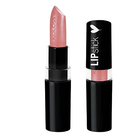 Batom Bala Koloss Cintilante Lip Stick Cor 145 Rosa Disco 3,5g