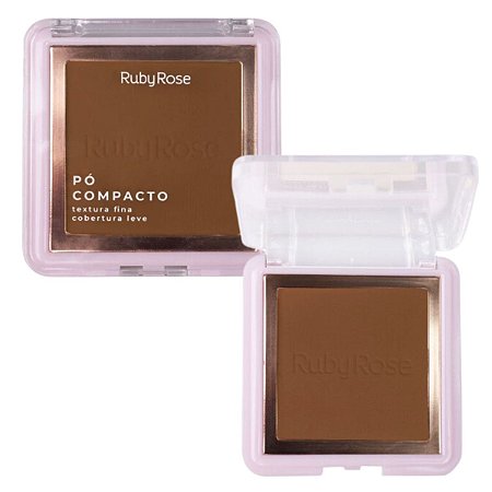 Pó Compacto Ruby Rose Textura Fina Pc90 7,5g