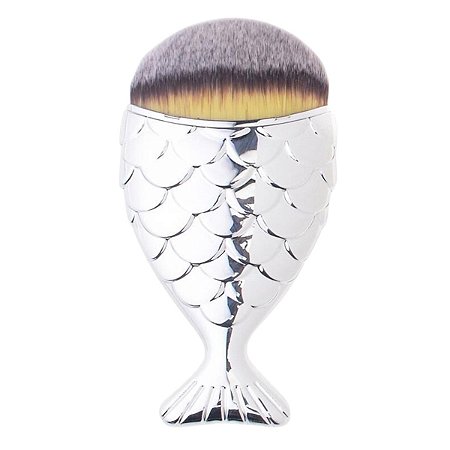 Pincel Para Maquiagem Le Vangee Mermaid Lovers Prata