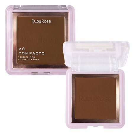 Pó Compacto Ruby Rose Textura Fina Pc100 7,5g