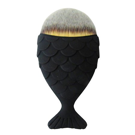 Pincel Para Maquiagem Le Vangee Mermaid Lovers Preto Fosco
