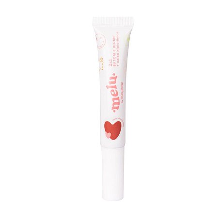 Batom e Blush Melu By Ruby Rose 2x1 Cm09 Casa de Boneca 9,5ml