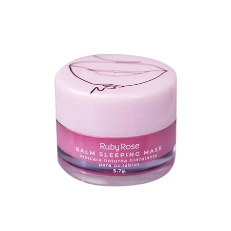 Máscara Noturna Hidratante Ruby Rose Balm Sleenping Mask Strawberry Shortcake 5,7g