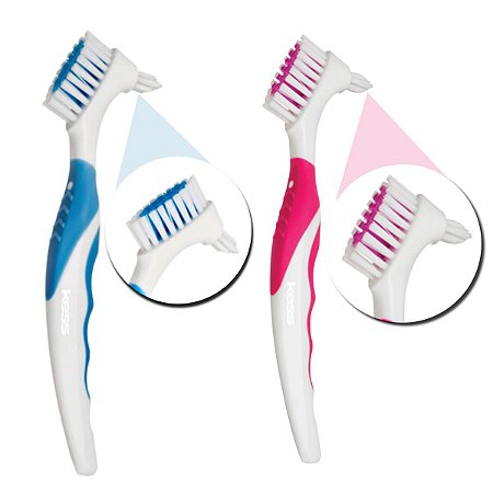 Kit Escova Dental Denture Kess Belliz C/2