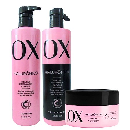 Kit Ox Hialurônico C/3