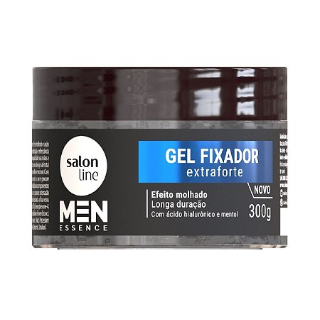 Gel Fixador Salon Line Men Essence Extraforte Efeito Molhado 300g
