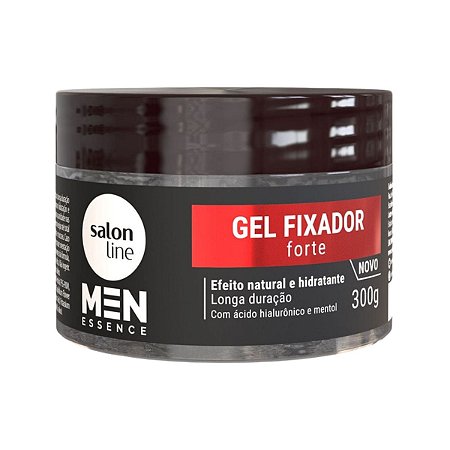 Gel Fixador Salon Line Men Essence Forte Efeito Natural 300g