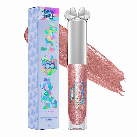 Gloss Labial Bruna Tavares Disney 100 My Happy Place 5g