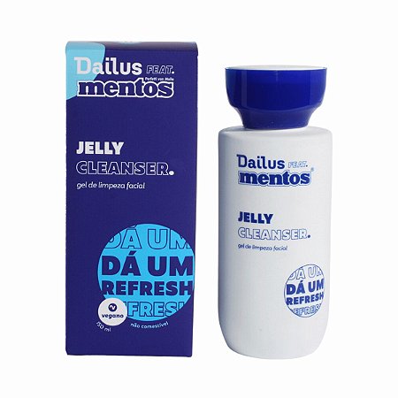 Gel de Limpeza Facial Dailus Feat Mentos Jelly Cleanser 150ml
