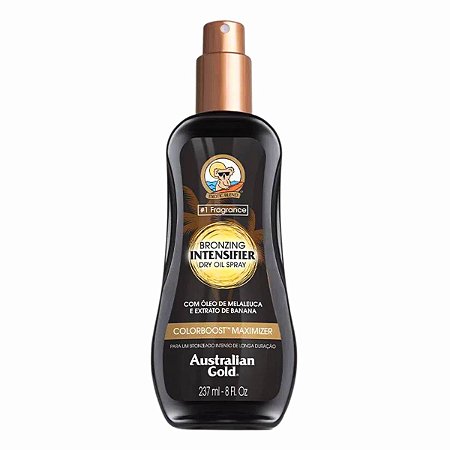 Óleo Bronzeador Corporal Australian Gold Bronzing Intensifier Dry Oil Spray 237ml