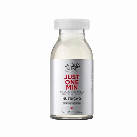 Ampola Autoaquecida Jacques Janine Just One Min Nutrição 15ml