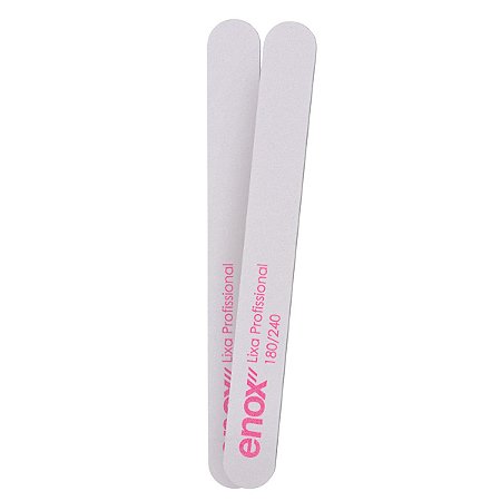 Lixa Profissional Enox Granulação Fina 180/240 Clássica C/2 Cód.634