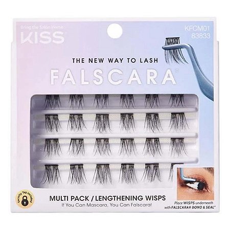 Cílios Individuais Kiss New York Falscara Wisps Kfcm01