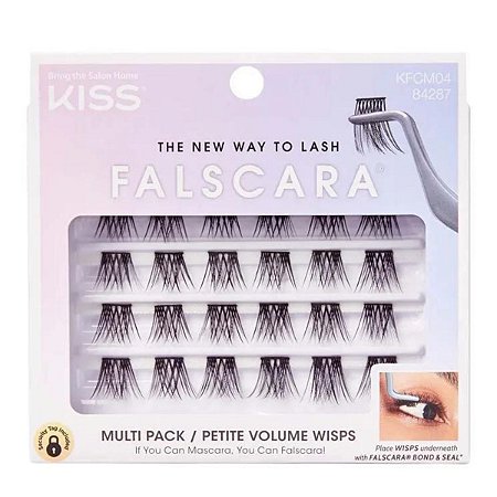 Cílios Individuais Kiss New York Falscara Petite Volume Wisps Kfcm04