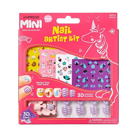 Kit Mini Nail Artist Impress Kiss Ny C/26un Ima01