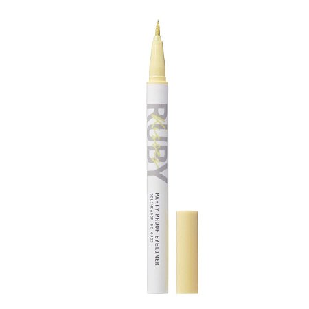 Delineador Para Olhos Ruby Kisses Party Proof Eyeliner Retro Yellow 0,5g Pte02b