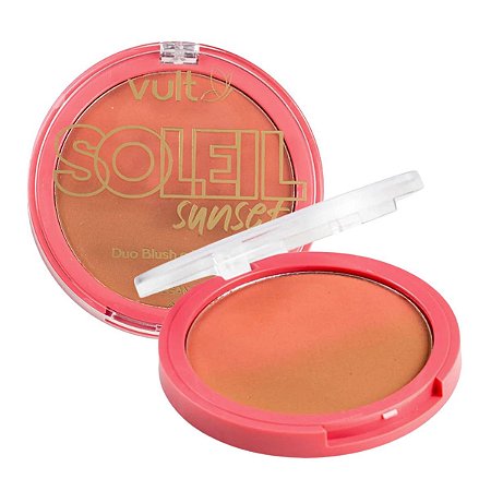 Duo Blush e Bronzer Vult Soleil Sunset 6g