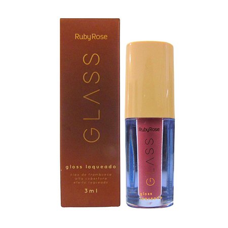 Gloss Laqueado Ruby Rose Glass Bg03 3ml