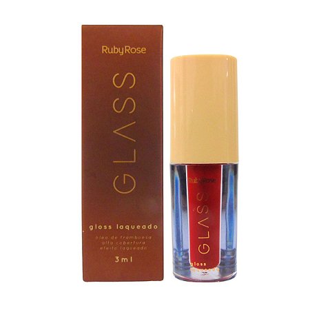 Gloss Laqueado Ruby Rose Glass Bg04 3ml