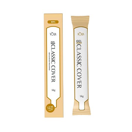 Refil Gel Construtor Para Unhas Vólia Classic Cover 14g