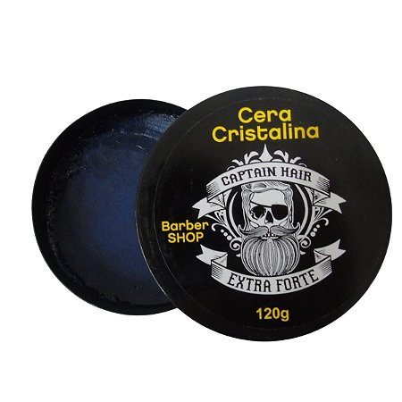 Cera Cristalina Captain Hair Extra Forte Barber Shop 120g