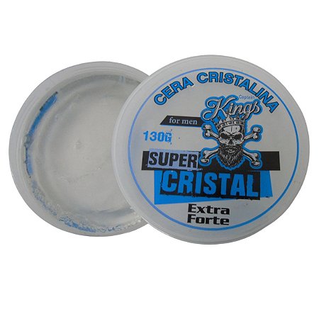 Cera Cristalina Captain Hair Extra Forte Kings Super Cristal 130g