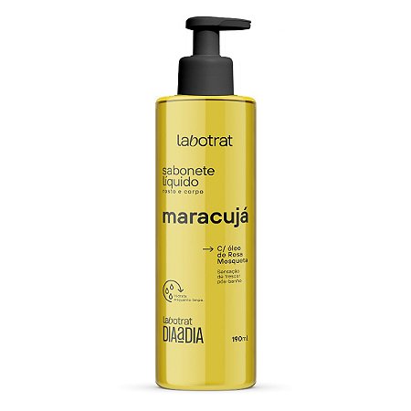 Sabonete Líquido Rosto e Corpo Labotrat Maracujá 190ml