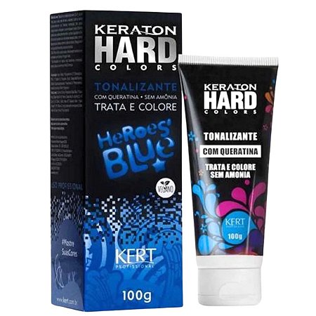 Tonalizante Keraton Hard Colors Heroes Blue 100g