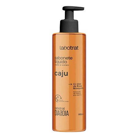 Sabonete Líquido Rosto e Corpo Labotrat Caju 190ml