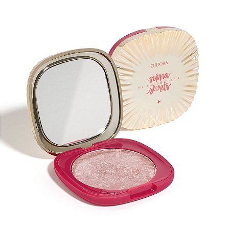 Blush Marmorizado Eudora Niina Secrets Cor 1 9,6g