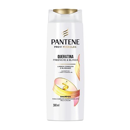 Shampoo Pantene Pro-v Queratina 300ml