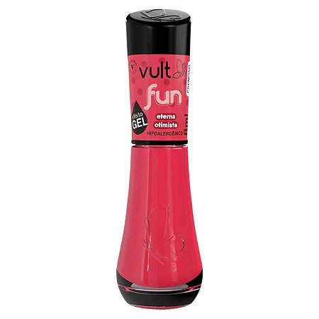 Esmalte Cremoso Efeito Gel Vult Fun Eterna Otimista 8ml