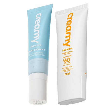 Sérum Facial Hidratante + Protetor Solar Fps 60 Creamy Skincare