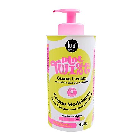 Creme Modelador Lola Plot Twist Guava Cream 480g