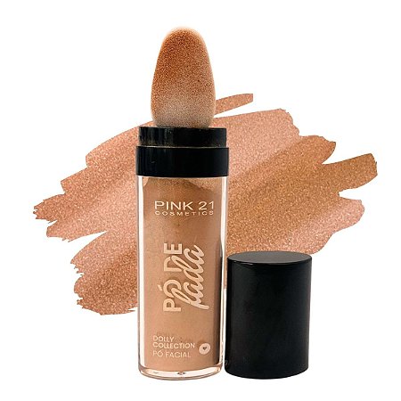 Iluminador Facial Pink 21 Pó de Fada Dolly Cor 3 12g
