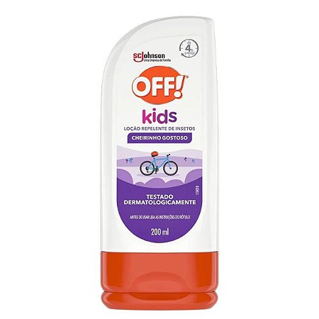 Loção Repelente de Insetos Johnson Off! Kids 200ml