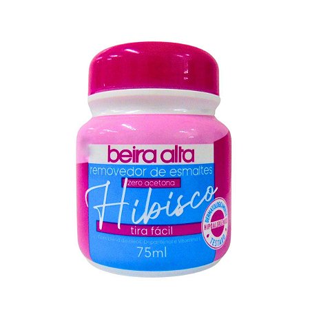Removedor de Esmaltes Tira Fácil Beira Alta Hibisco 75ml