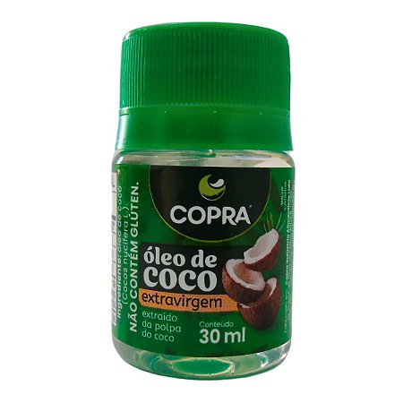Óleo de Coco Copra Extravirgem 30ml