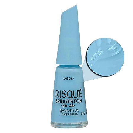 Esmalte Cremoso Risqué Bridgerton Diamante da Temporada 8ml