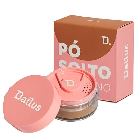 Pó Solto Ultrafino Dailus Escuro 15g