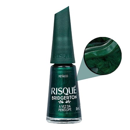 Esmalte Metálico Risqué Bridgerton A Vez da Penelope 8ml