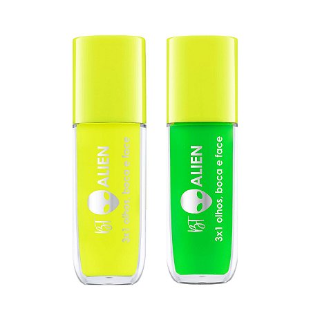 Kit Sombra Liquída 3x1 Bruna Tavares Et Alien Com 2 5ml