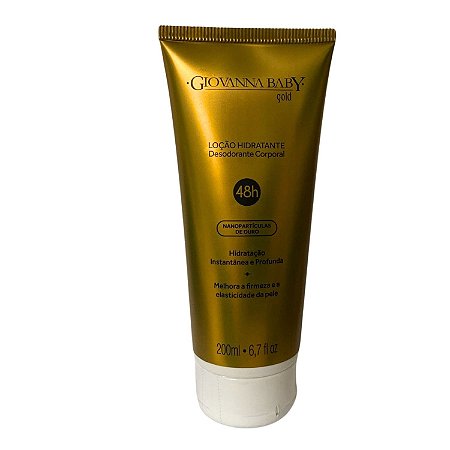 Loção Hidratante Giovanna Baby Gold 200ml