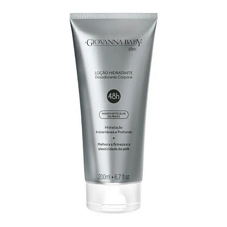 Loção Hidratante Giovanna Baby Silver 200ml
