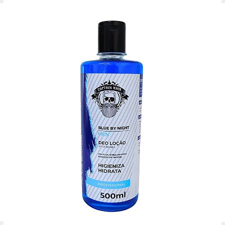 Deo Loção Captain Hair Blue By Night Profissional 500ml