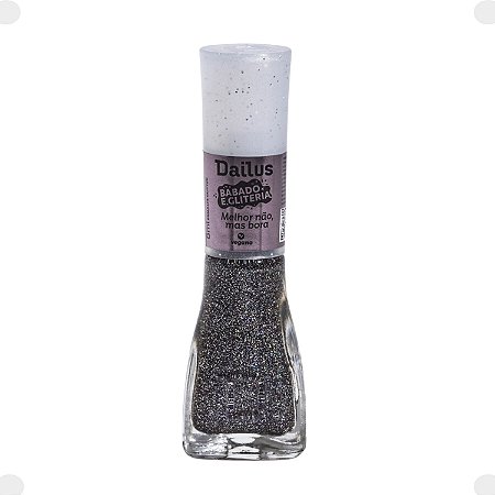 Esmalte Dailus Babado e Gliteria Melhor Não, Mas Bora 8ml