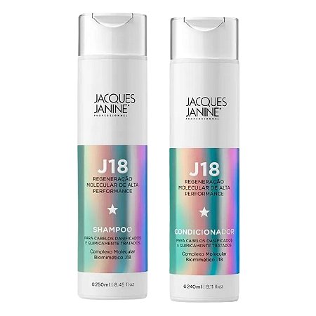 Jacques Janine J18: Shampoo e Condicionador 240ml