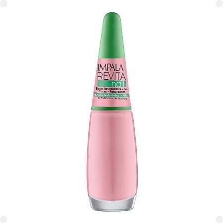 Base com Fibras Impala Revita Nail Rosa Sweet 7,5ml